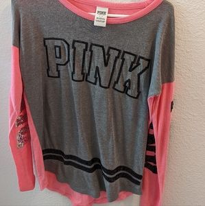VS PINK Bling Long Sleeve